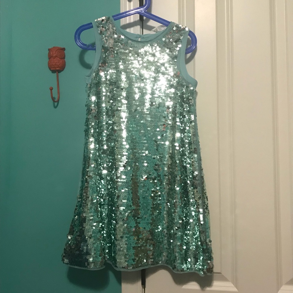 Girls sequin dress